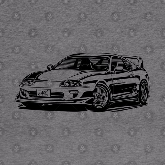 EUROBEAT INTENSIFIES - SUPRA JZA80 full-body version by ARVwerks